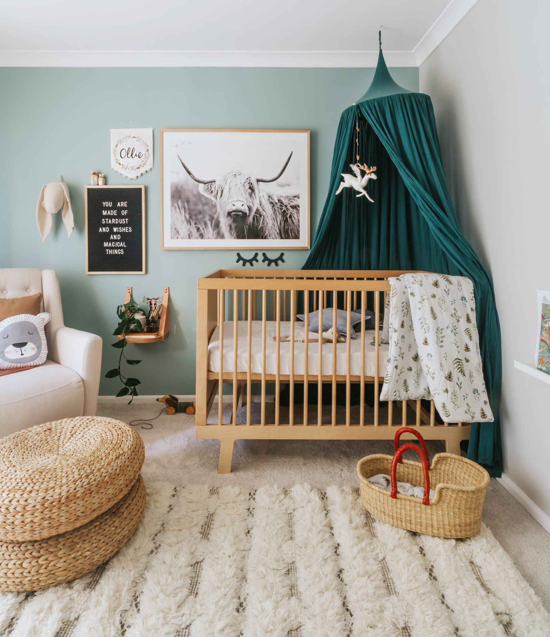 Portier Bestrooi tegenkomen Inspiratie: 5x groene babykamers | HomeDeco.nl
