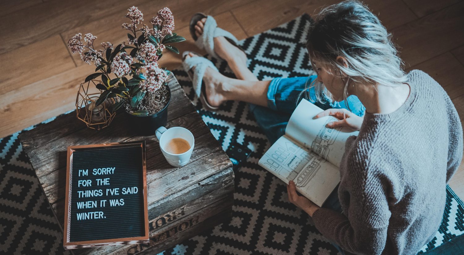 mum practising self-care