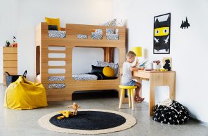 Lilly & Lolly boys room with zig zag bedding