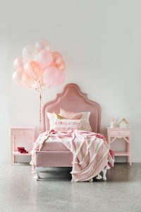 Lilly & Lolly pink girls room party girl bedding