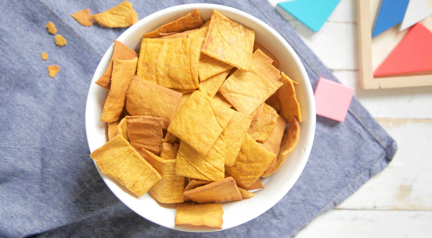 Mandy Sacher Sweet potato crackers