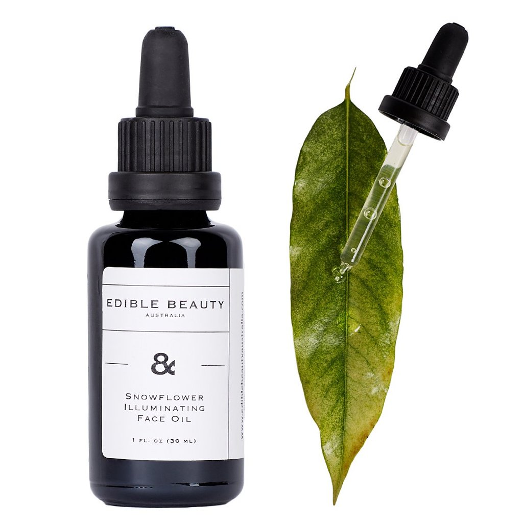 Edible Beauty Snowflower illuminating face oil skincare