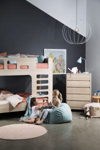 Lilly & Lolly playful peach bedroom set