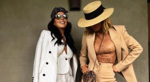 Pip Edwards Melbourne Cup outfit