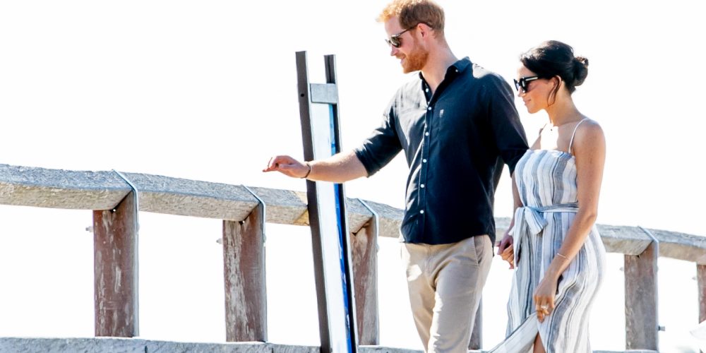 Prince Harry and Meghan in Fraser Island