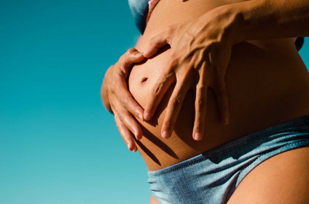 Contraception Options After Pregnancy mama disrupt Pregnant woman in bikini