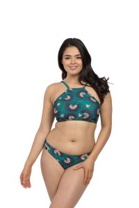 Lilly & Lime Kimono Forest bikini