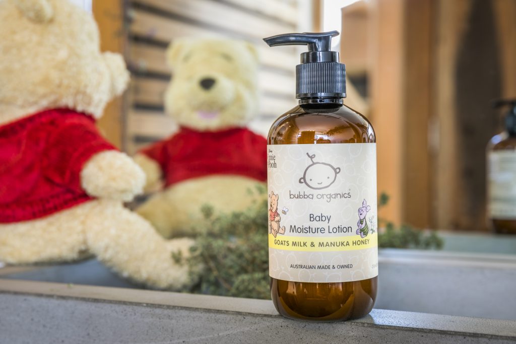 Bubba Organics Winnie the Pooh Baby moisture lotion