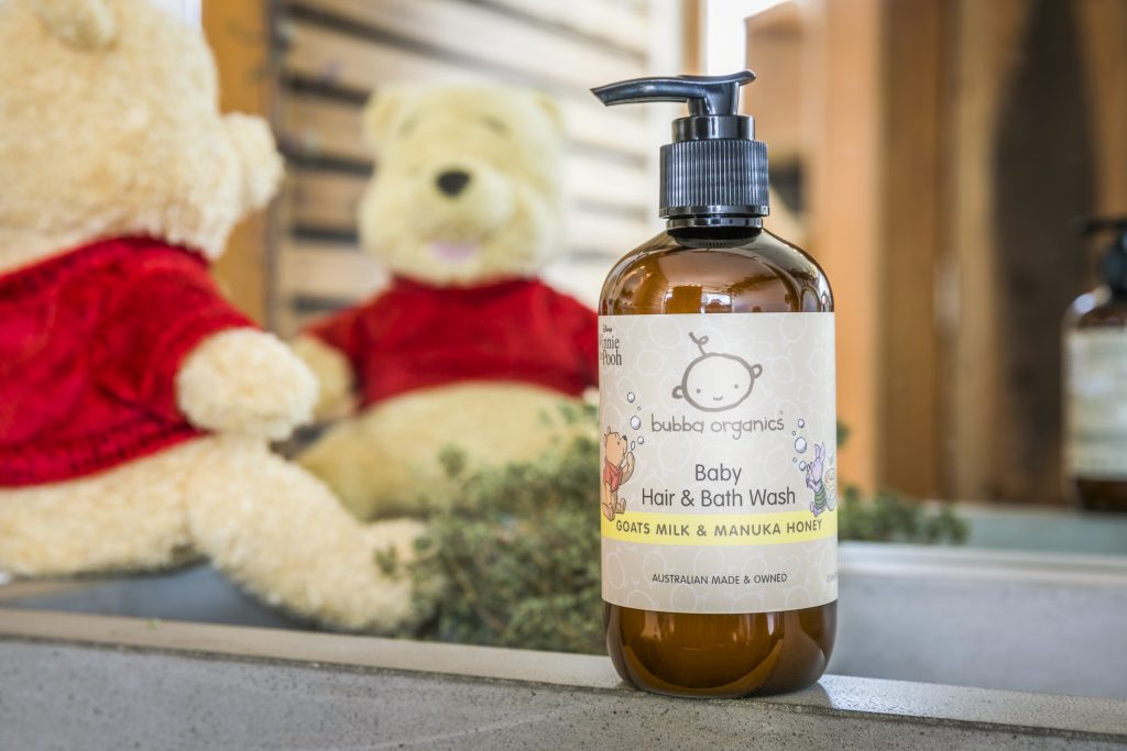 Bubba Organics Winnie the Pooh Hair & Bath wash