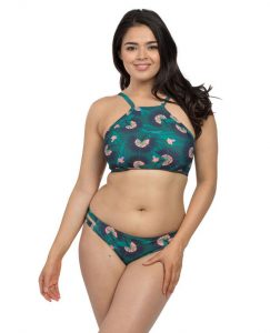 Lilly & Lime Kimono Forest bikini