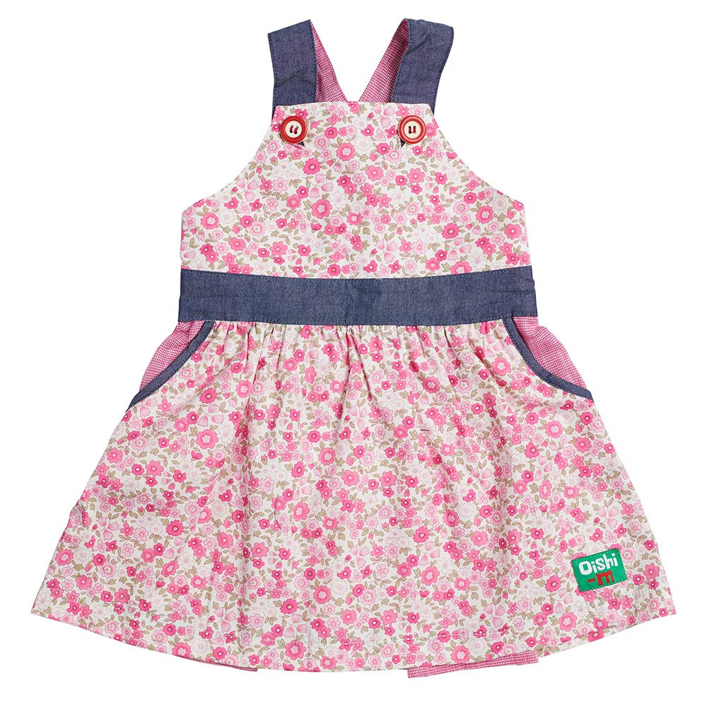 Oishi-m Pot Porri Pinafore Dress