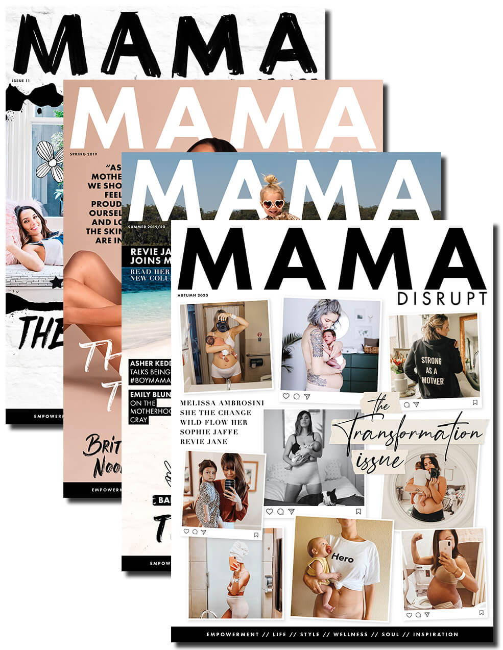 Mama Disrupt® Print and Digital Magazine Subscription Available