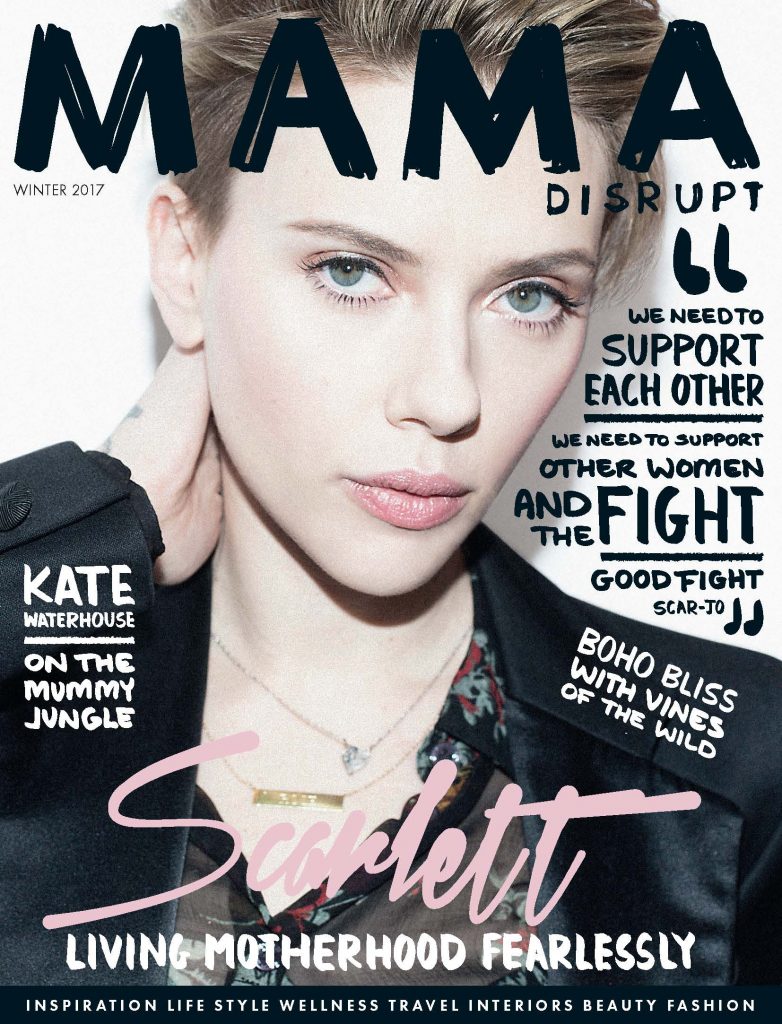Scarlett Johansson mama disrupt