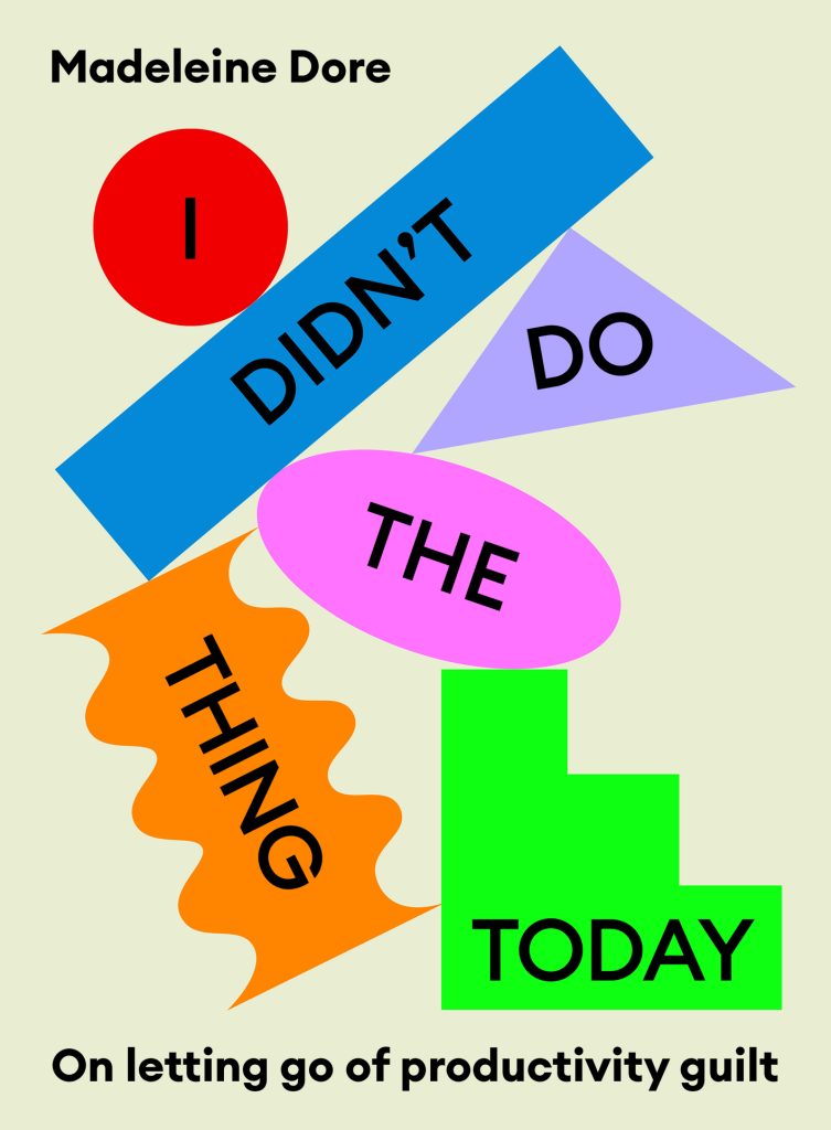 I Didn't Do The Thing Today book cover