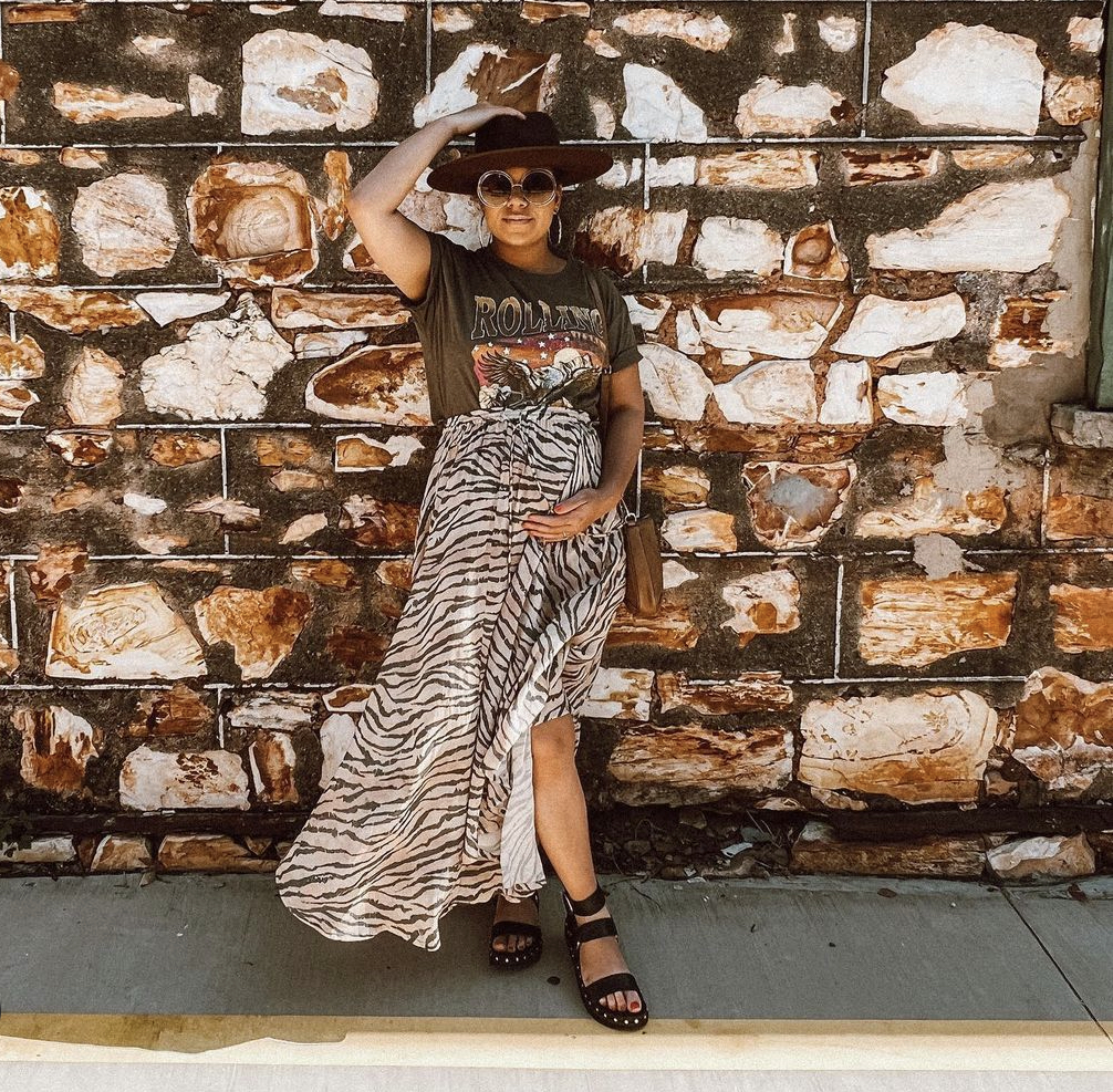 @emeliamorrisstylist wearing Spell