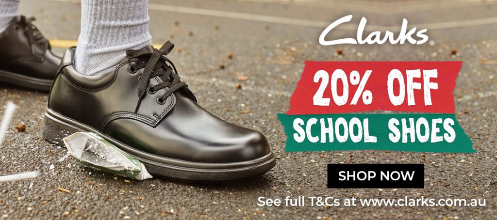 Clarks 2023 Back to School range