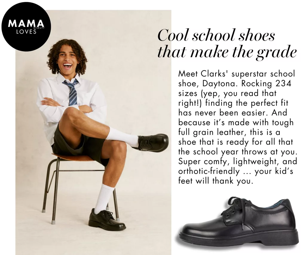 Back to school, Clarks, Mama Disrupt
