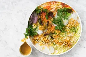 noodle nut salad recipe, mama disrupt