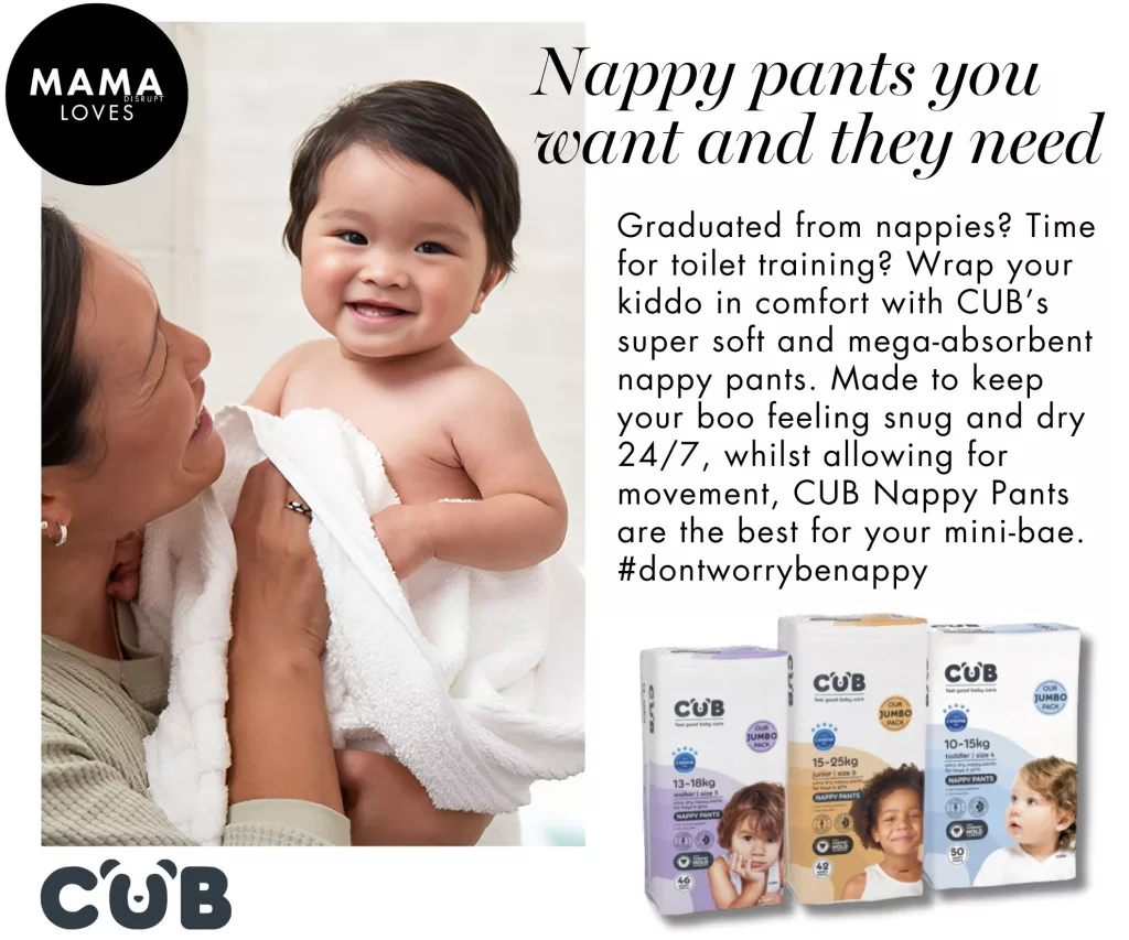 CUB Nappy Pants, Mama Disrupt